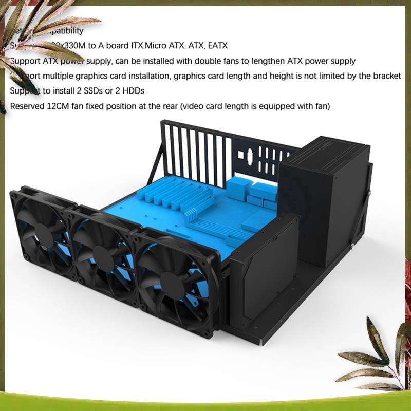 New-3X Mining Frame Mining ETH - Gpu Mining Rig Frame 8 Gpu ulasan dan harga