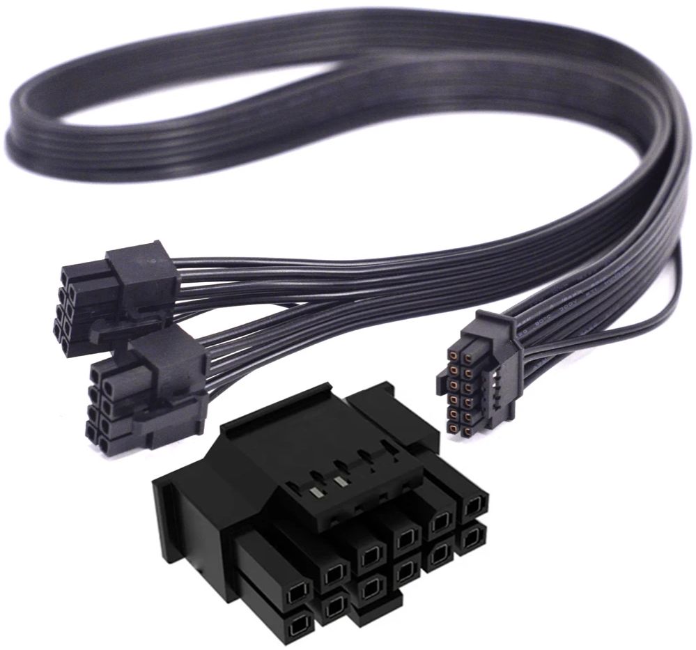 For Thermaltake PF1 ARGB 850W  - Dual 8Pin To 16Pin 12Vhpwr Cable ulasan dan harga