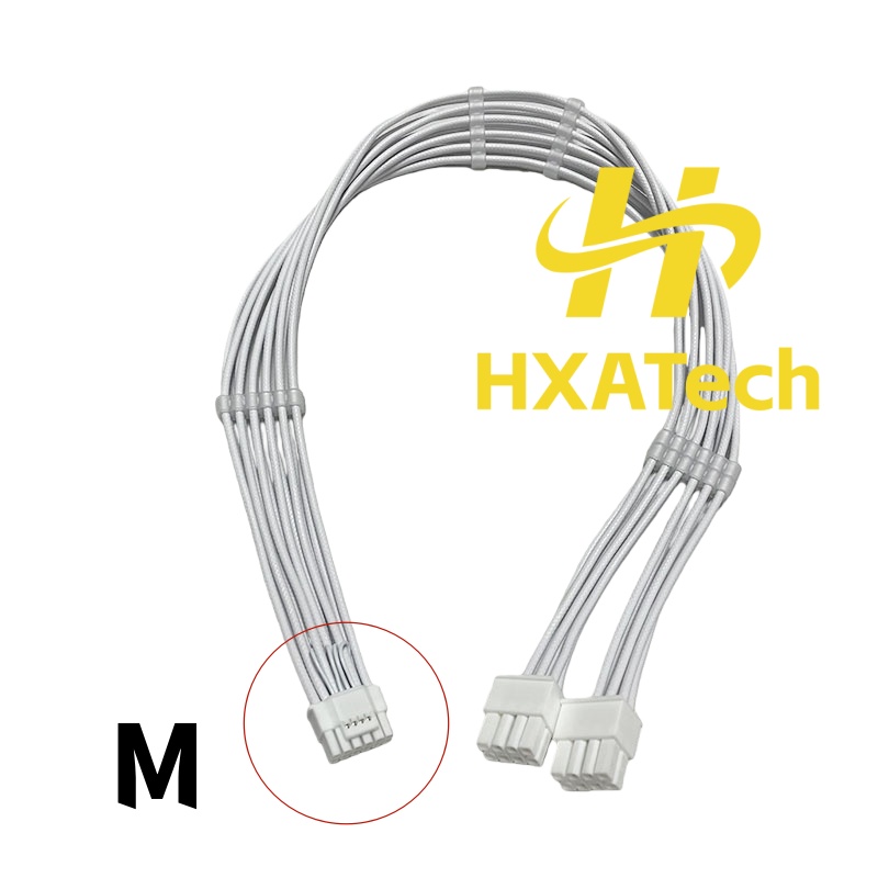 High Quality16AWG Braided Patt - Dual 8Pin To 16Pin 12Vhpwr Cable ulasan dan harga