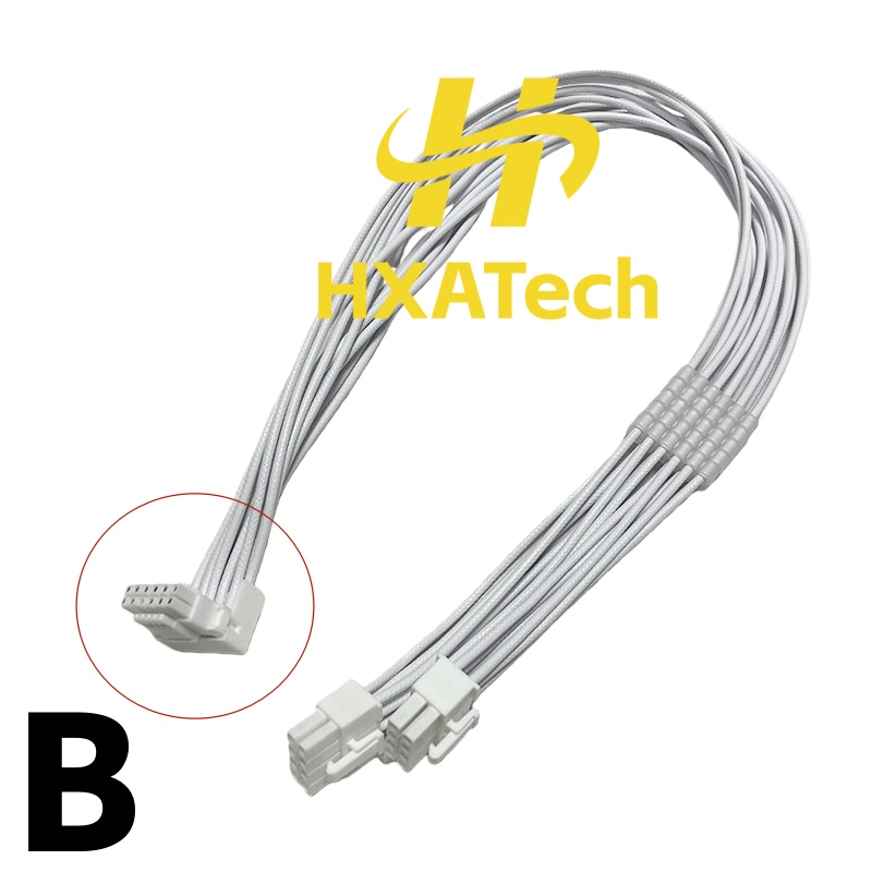 High Quality16AWG Braided Patt - Dual 8Pin To 16Pin 12Vhpwr Cable ulasan dan harga