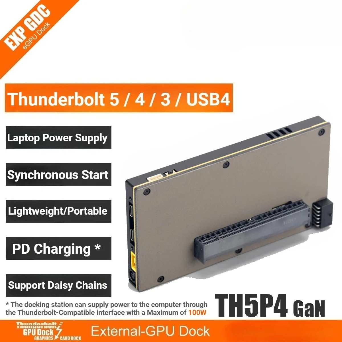 TH5P4GaN Laptop Thunderbolt 5/ - Gpu External Dock Egpu Thunderbolt 4 ulasan dan harga
