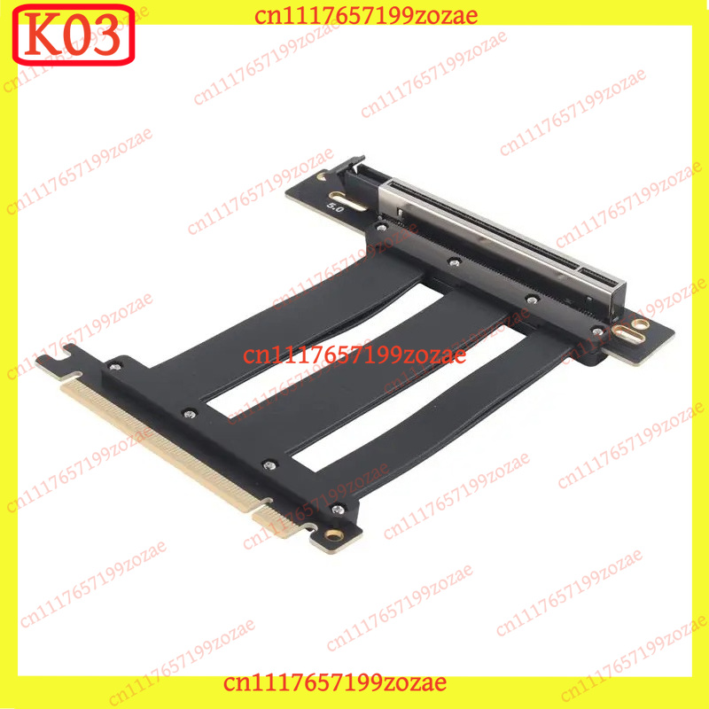K03 PCIe 5.0 X16 90‑Degree Slo - Pcie 5.0 Gpu Riser Cable ulasan dan harga