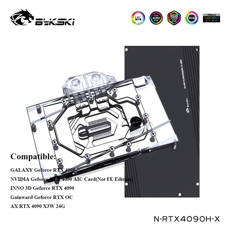 Bykski Water Block For NVIDIA  - Rtx 4090 Water Block ulasan dan harga