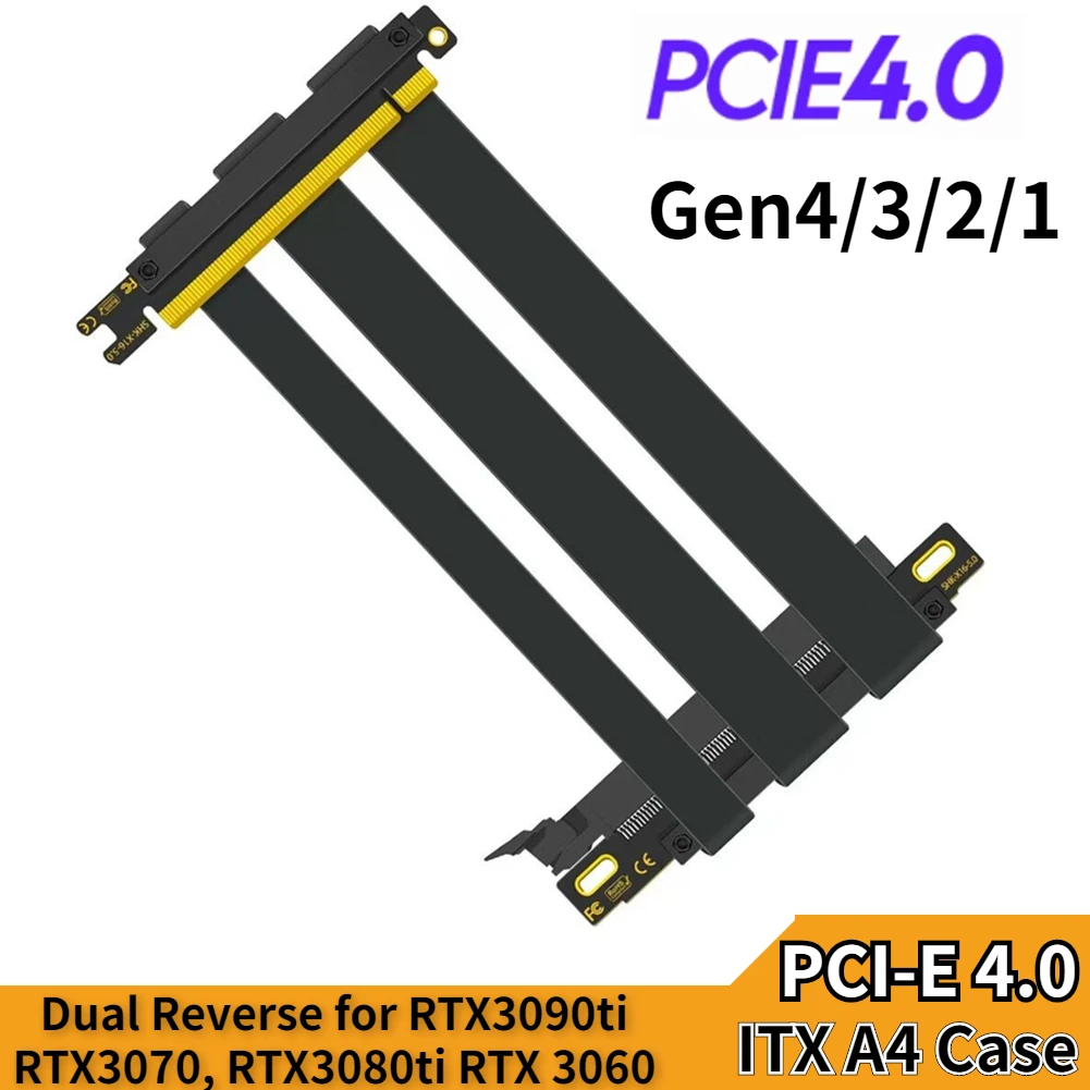 Brand New PCI Express 4.0 16X  - Itx Gpu Riser Pcie 4.0 16X ulasan dan harga