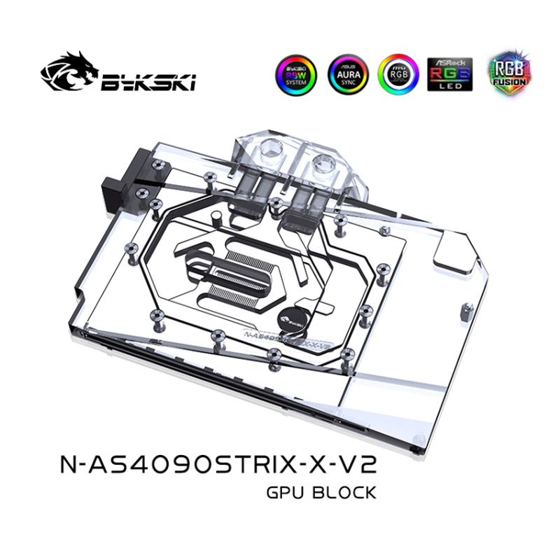 Bykski N-AS4090STRIX-X-V2 /GPU - Rtx 4090 Water Block ulasan dan harga