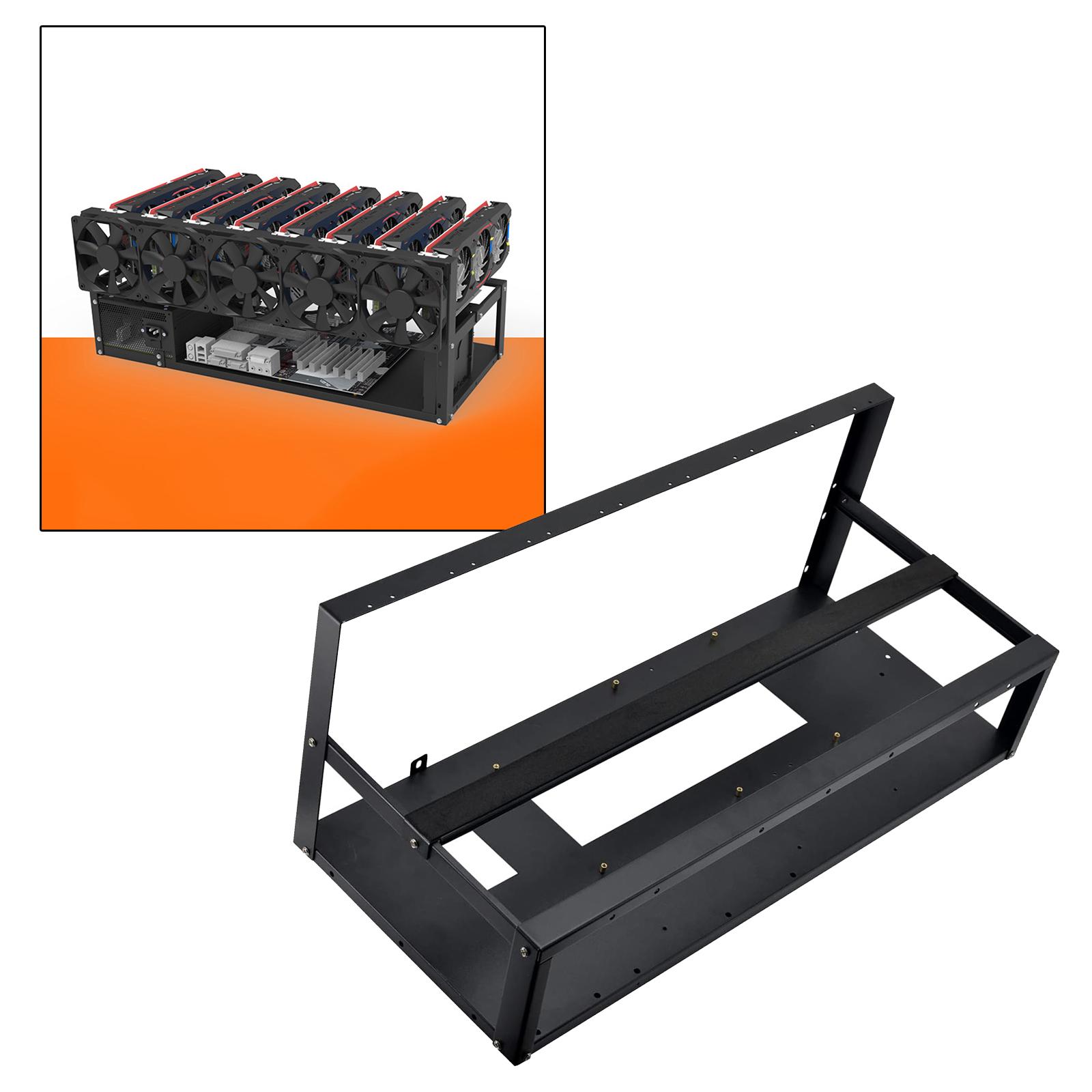 6/8 GPU Mining Rig Frame Rack  - Gpu Mining Rig Frame 8 Gpu ulasan dan harga