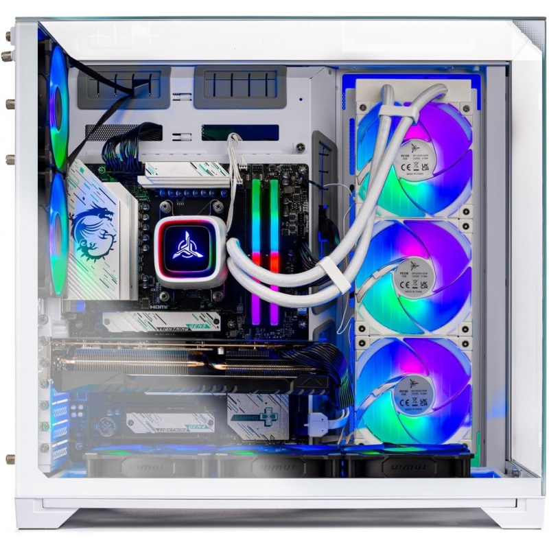 Gaming O11 Vision Desktop PC,  - Rtx 5090 32Gb ulasan dan harga