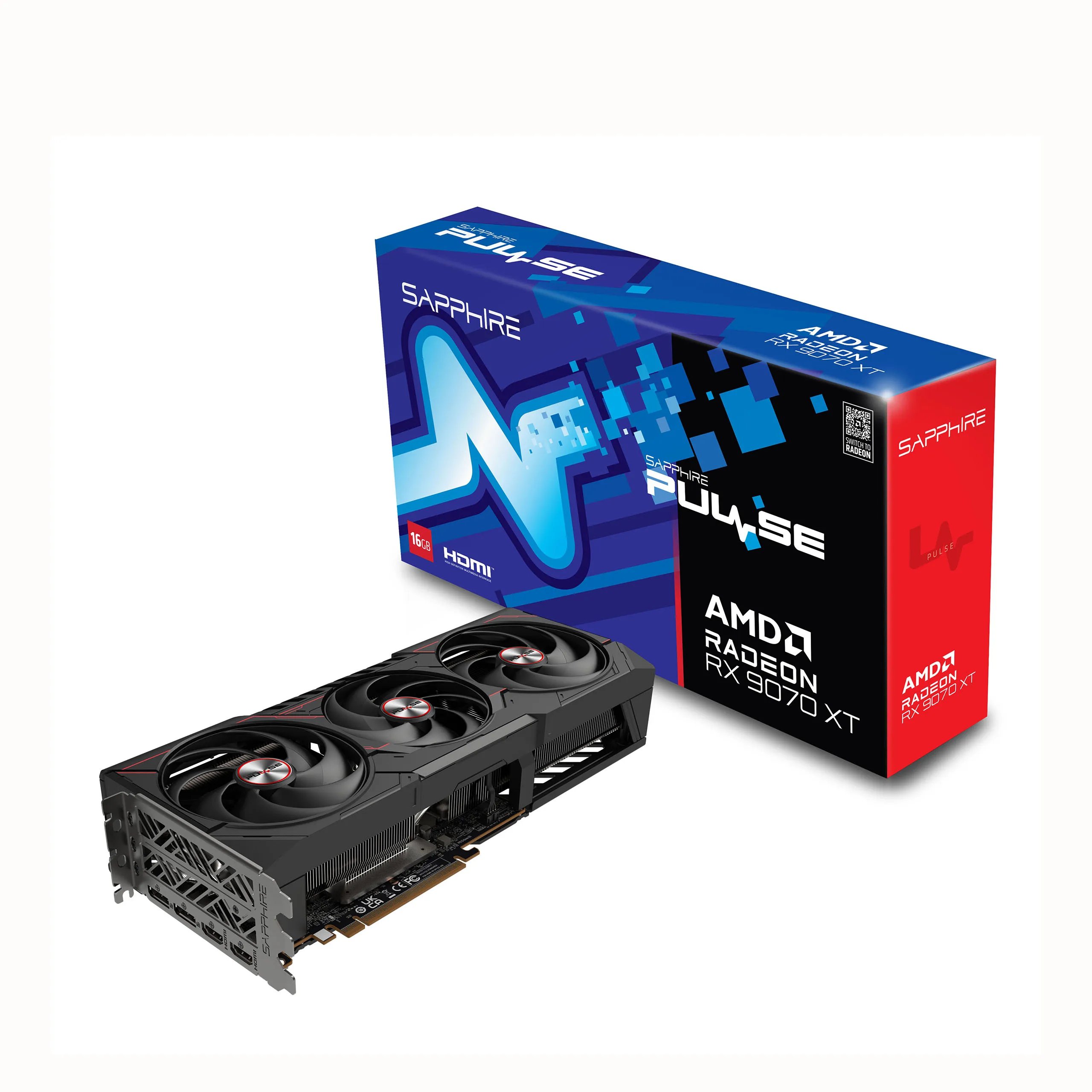 2025 New SAPPHIRE PULSE  Radeo - Rx 9070 16Gb ulasan dan harga