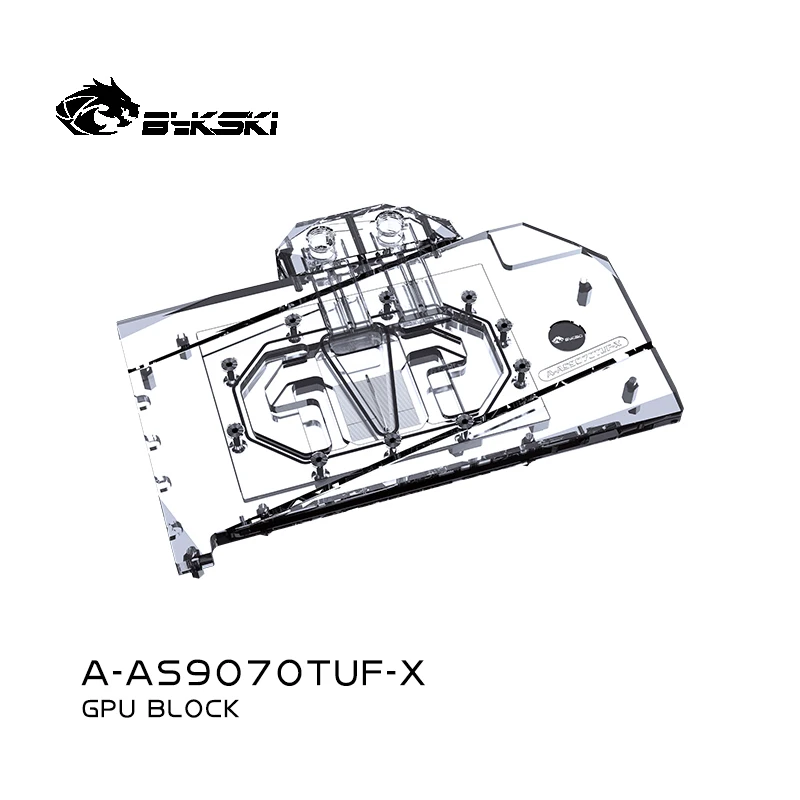 Bykski GPU Block for ASUS Rade - Rx 9070 Xt ulasan dan harga