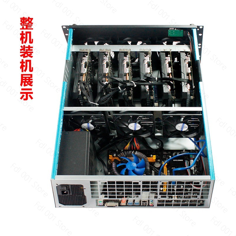 4U multi-graphics card chassis - Server Gpu Chassis 4U ulasan dan harga