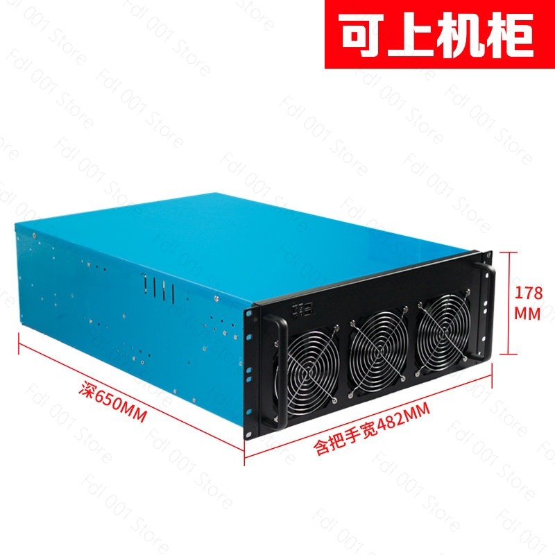 4U multi-graphics card chassis - Server Gpu Chassis 4U ulasan dan harga