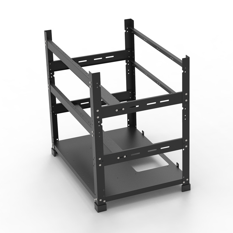 Custom Open Frame GPU Case Dua - Gpu Mining Rig Frame 8 Gpu ulasan dan harga