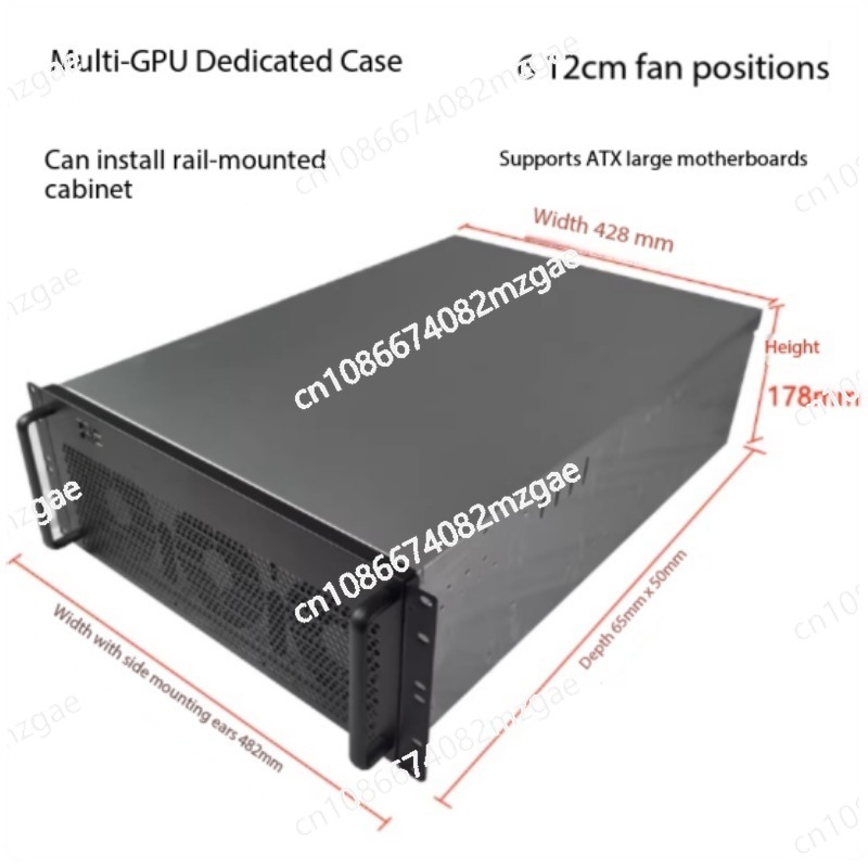 4U multi-graphics card chassis - Server Gpu Chassis 4U ulasan dan harga