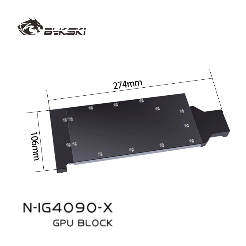 Bykski GPU Water Block for Col - Rtx 4090 Water Block ulasan dan harga