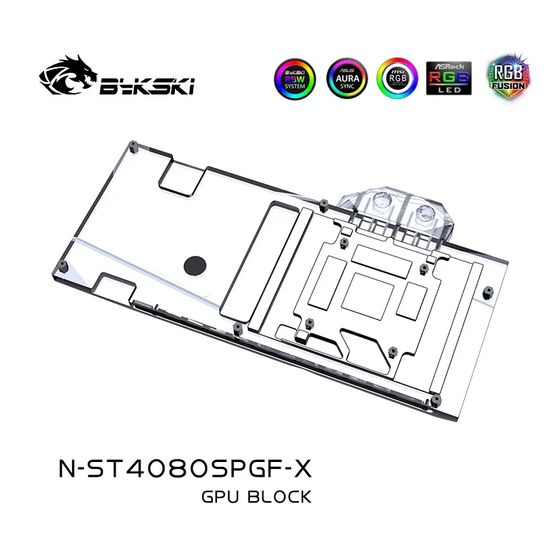 Bykski N-ST4080SPGF-X GPU Bloc - Rtx 4080 Super 16Gb ulasan dan harga
