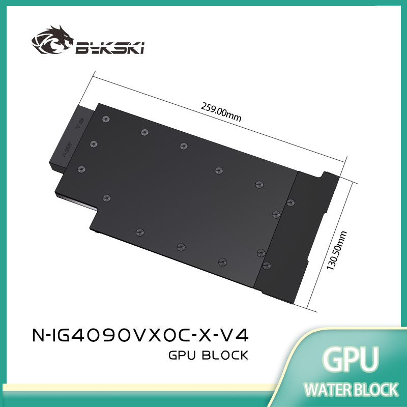 Bykski GPU Block for Colorful  - Rtx 4090 Water Block ulasan dan harga
